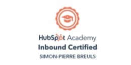 Simon-Pierre Breuls | HubSpot Inbound Certified